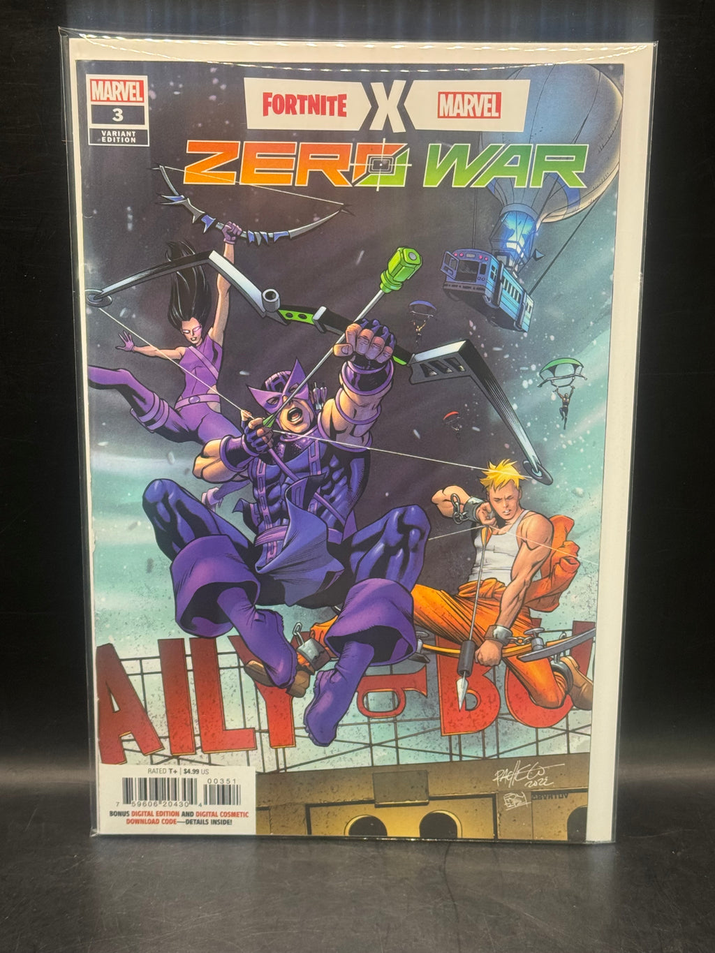 Fortnite Marvel Zero War #3 Pacheco Variant Sealed Marvel 2022 Comics