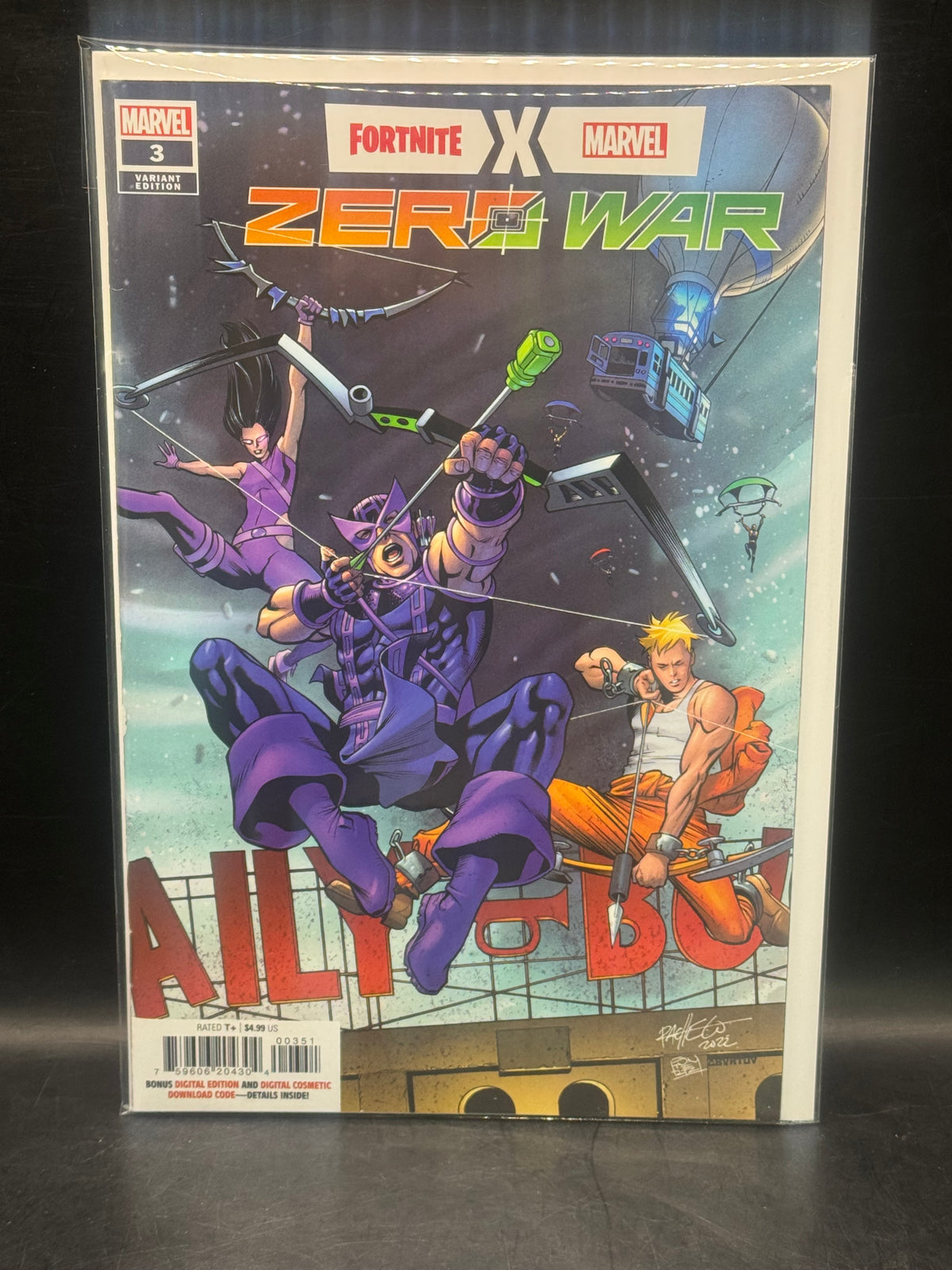 Fortnite Marvel Zero War #3 Pacheco Variant Sealed Marvel 2022 Comics