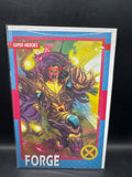 X-MEN #15 (2022) Marvel Comics 'FORGE TRADING CARD VARIANT COVER C