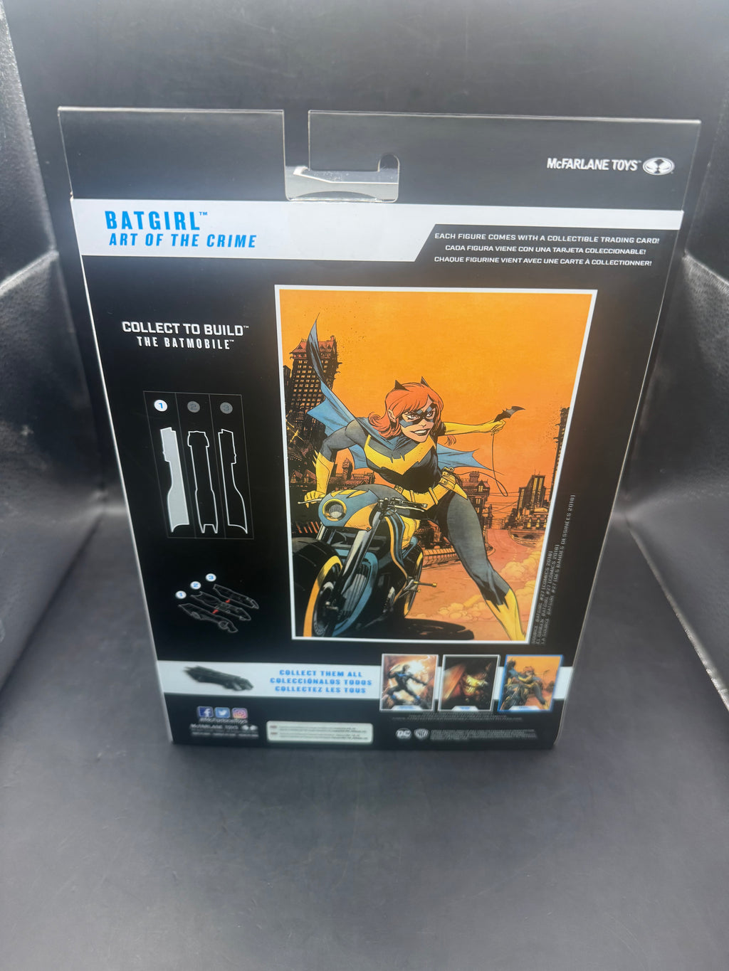 DC Multiverse Batgirl Art Of The Crime Mcfarlane 7” Figure -NEW AND SEALED-