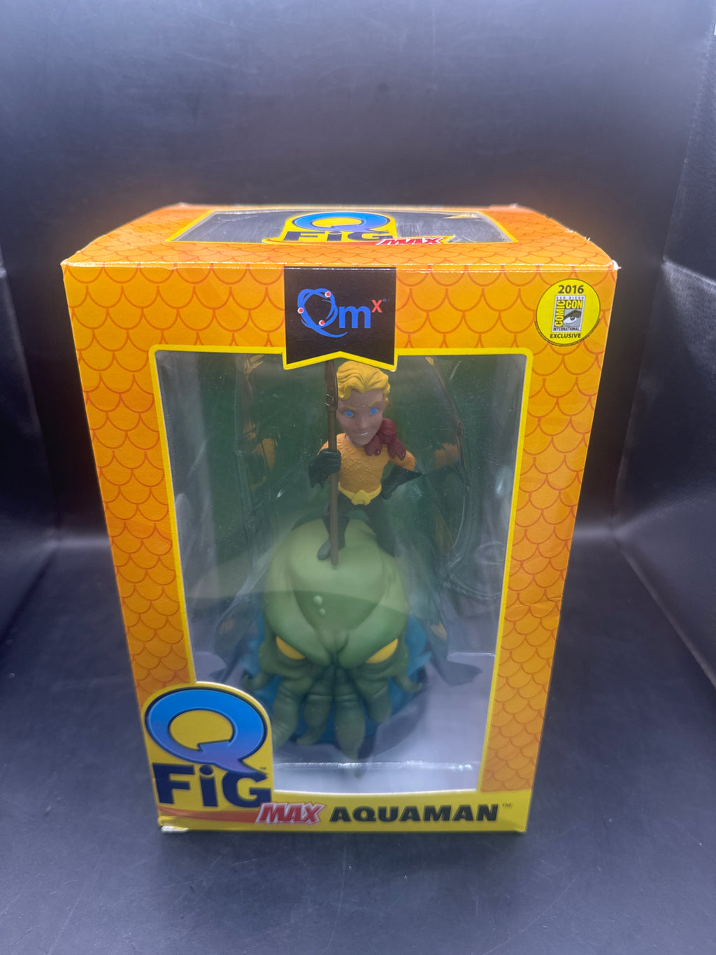 Q-fig max Aquman figurine 2016 comic con
