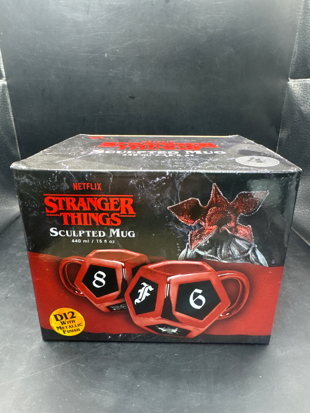 Official Stranger Things Roll Your Fate Sculpted Mug -BRAND NEW-