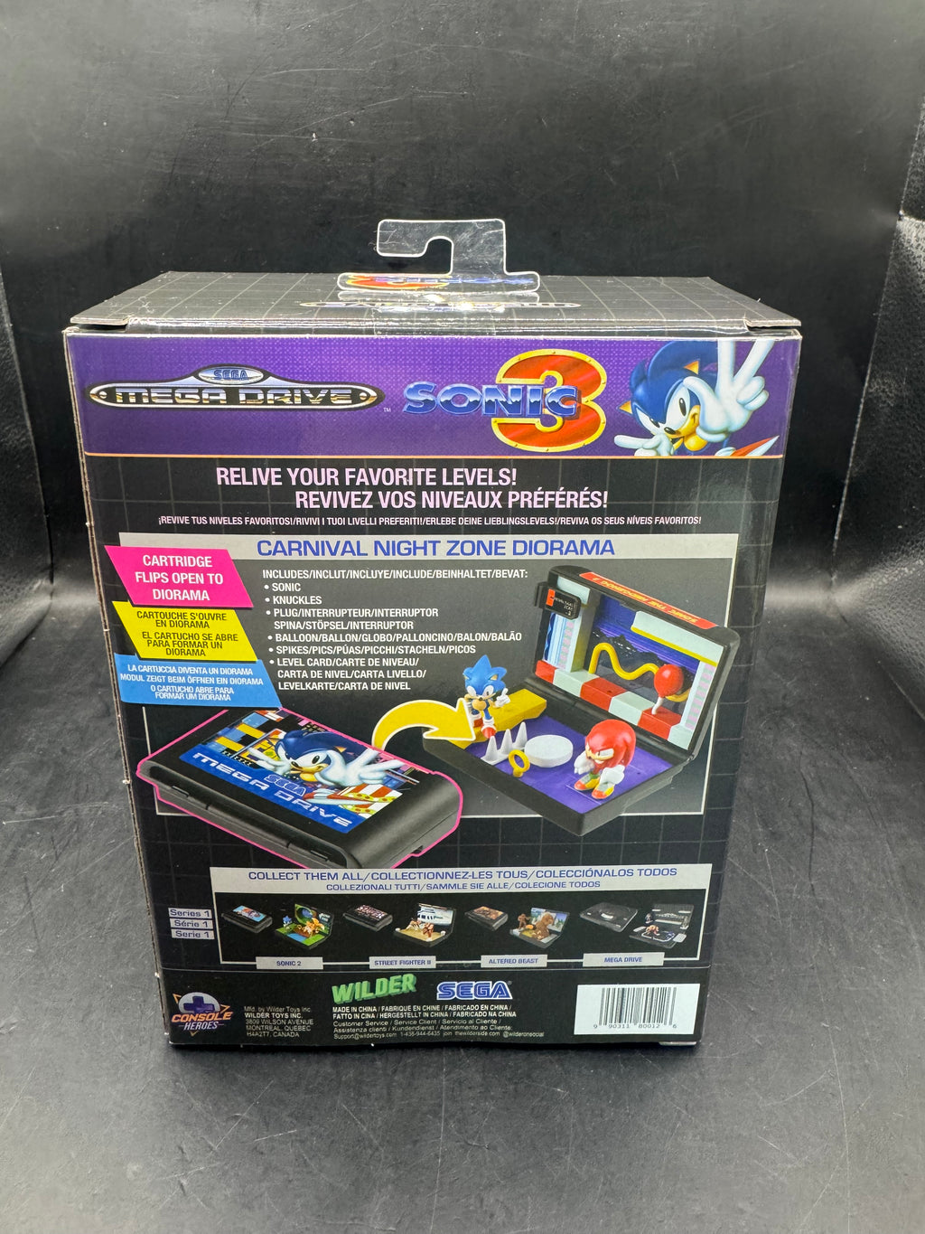 Sega Mega Drive Sonic 3 Carnival Night Zone Diorama