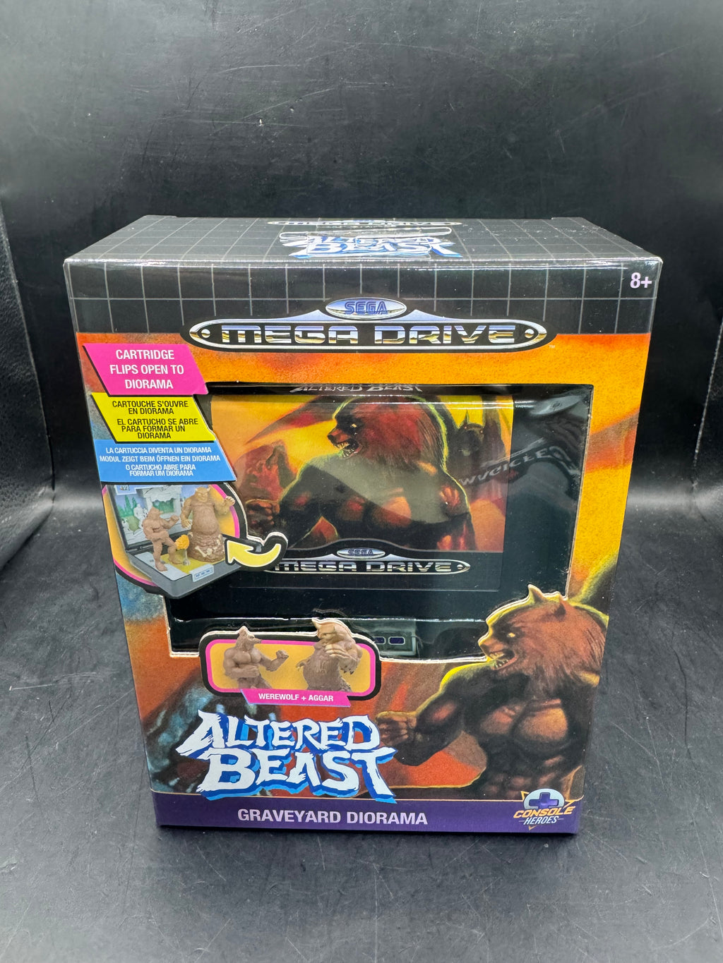 Sega Mega Drive Altered Beast Graveyard Diorama