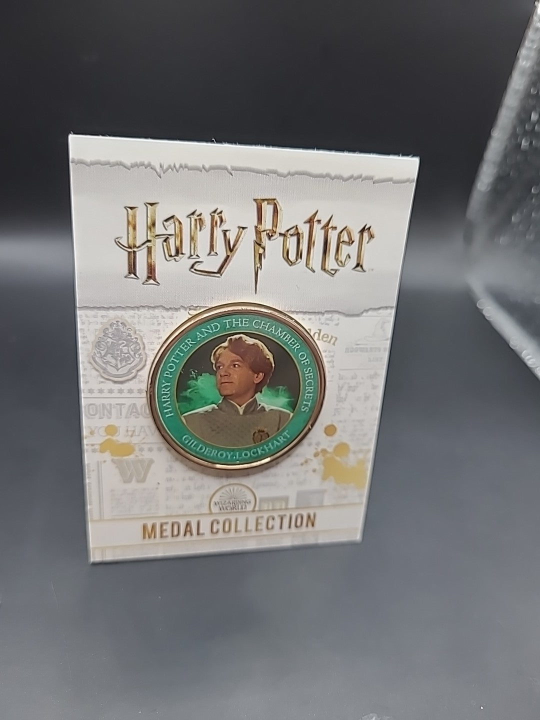 Harry Potter Medal Coin Collection - Chamber Of Secrets - Gilderoy Lockhart