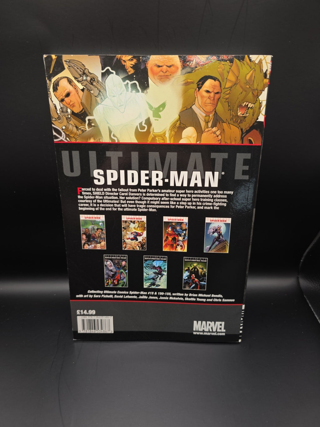 Ultimate Spider-Man Death of Spider-Man Prelude Bendis Graphic Novel 2011