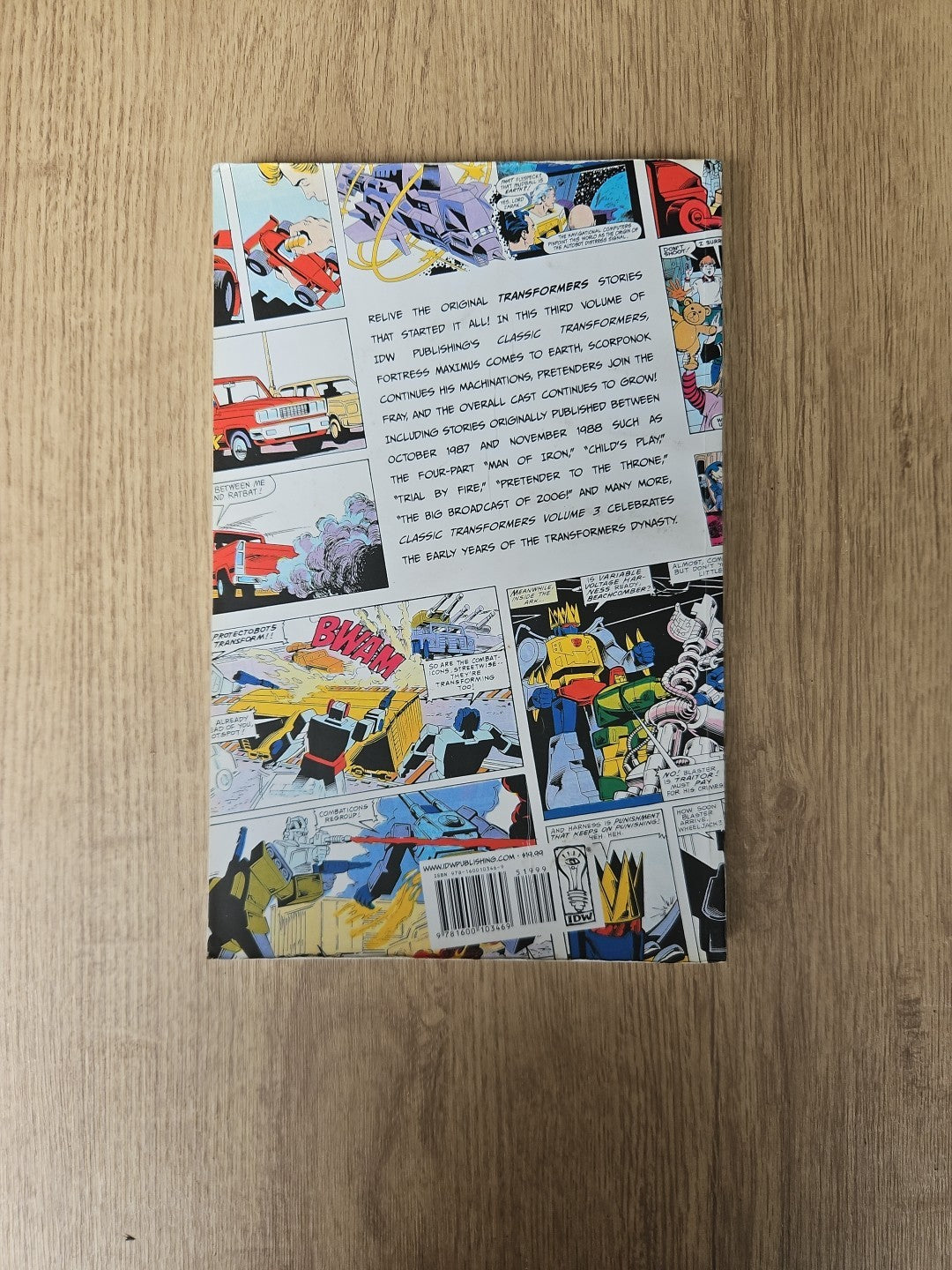 Classic Transformers Volume 3 by Bob Budiansky, Steve Parkhouse (Paperback,...