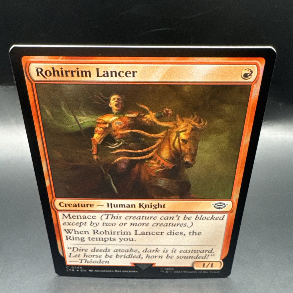 MTG Rohirrim Lancer (FOIL) C0146 + 1 Regular Card