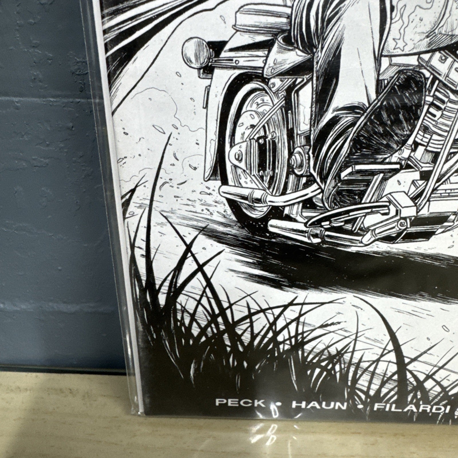 2017 Image Comics The Realm 2 Jeremy Haun B&W Tony Moore Homage Cover D Variant 