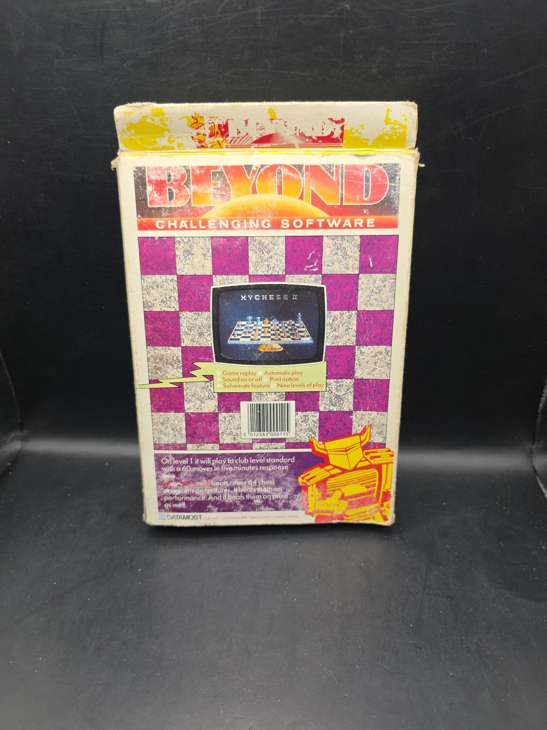 COMMODORE 64 COMPUTER GAME MY CHESS 2    BY BEYOND