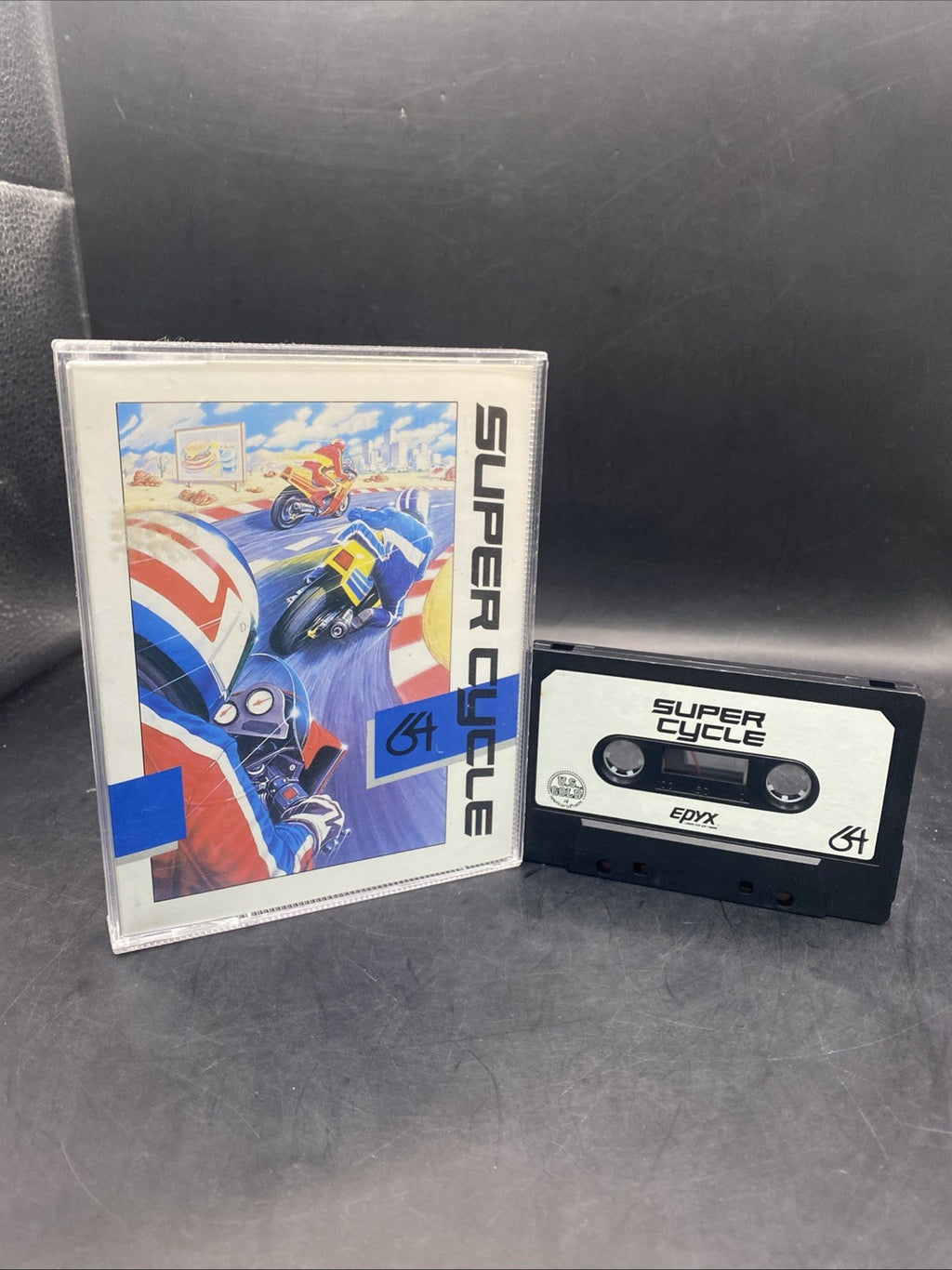 Commodore 64 Game - Super Cycle