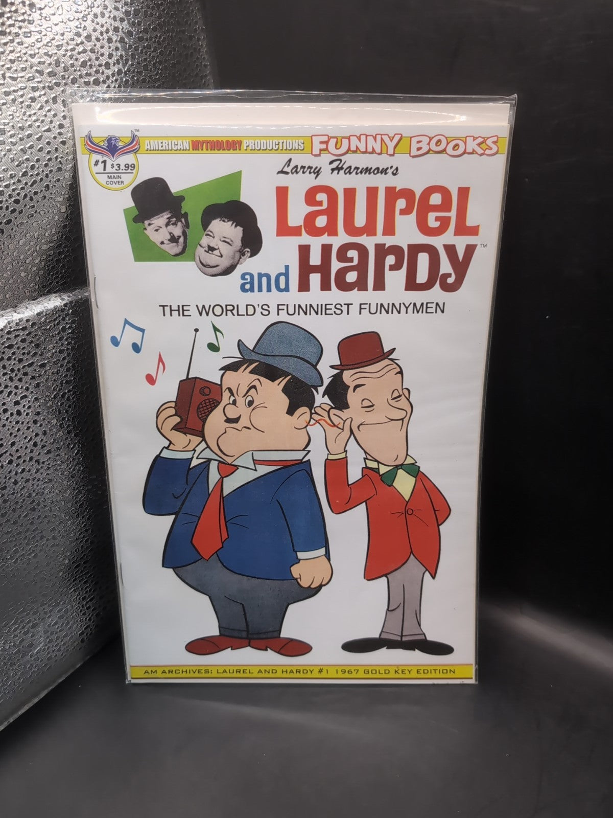 Laurel and Hardy: The World's Funniest Funnymen No. 1 Rare Comic 1966