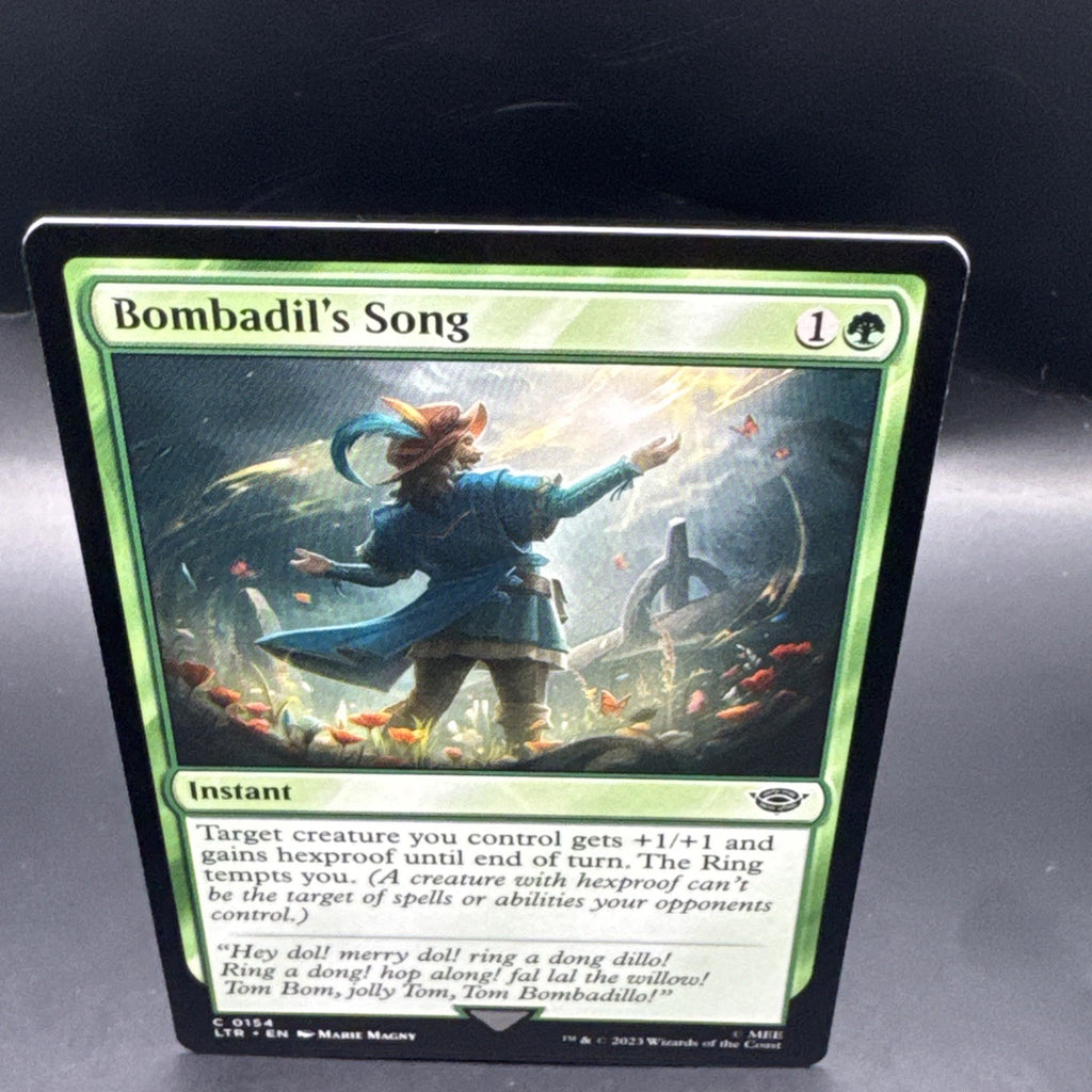 MTG Foil - Bombadil's Song - C0154 + 1 Regular Card