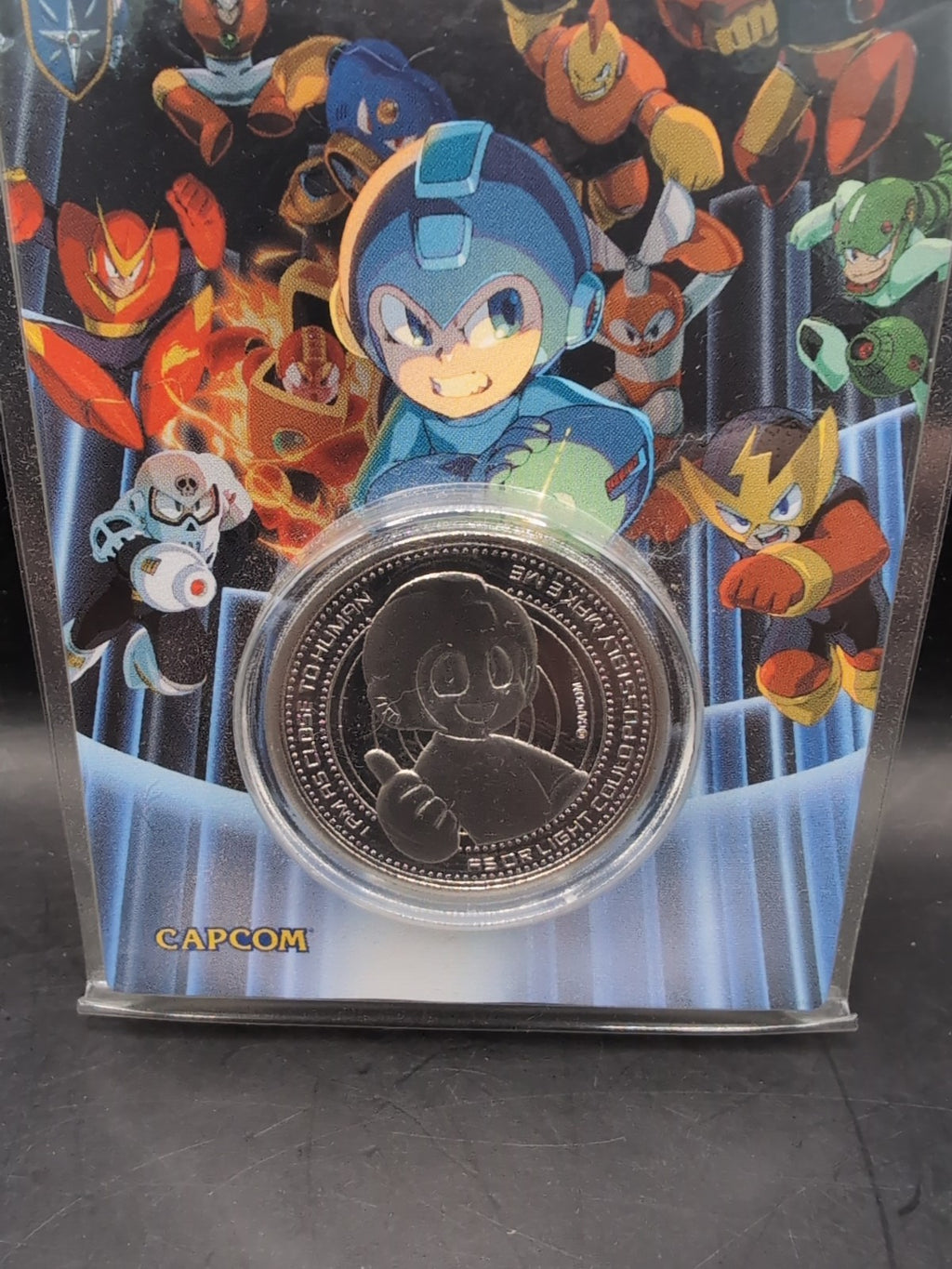 Megaman Ltd Edition Numbered Coin - Officially Licensed/Only 9995 Worldwide