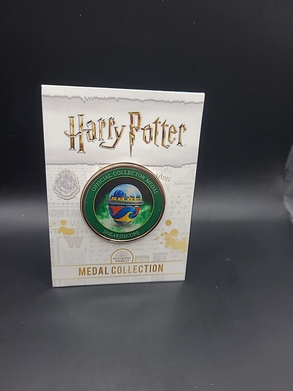 Harry Potter Medal Coin Collection - Artefacts And Spells - Sneakoscope 