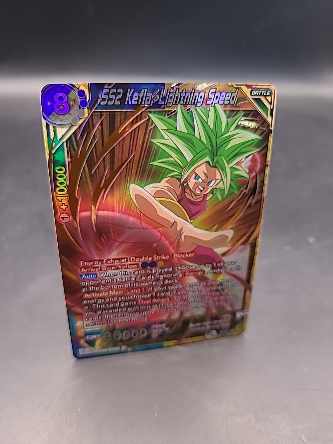 Dragon Ball Super Card Game SS2 Kefla, Lightning Speed BT15-148 SR 