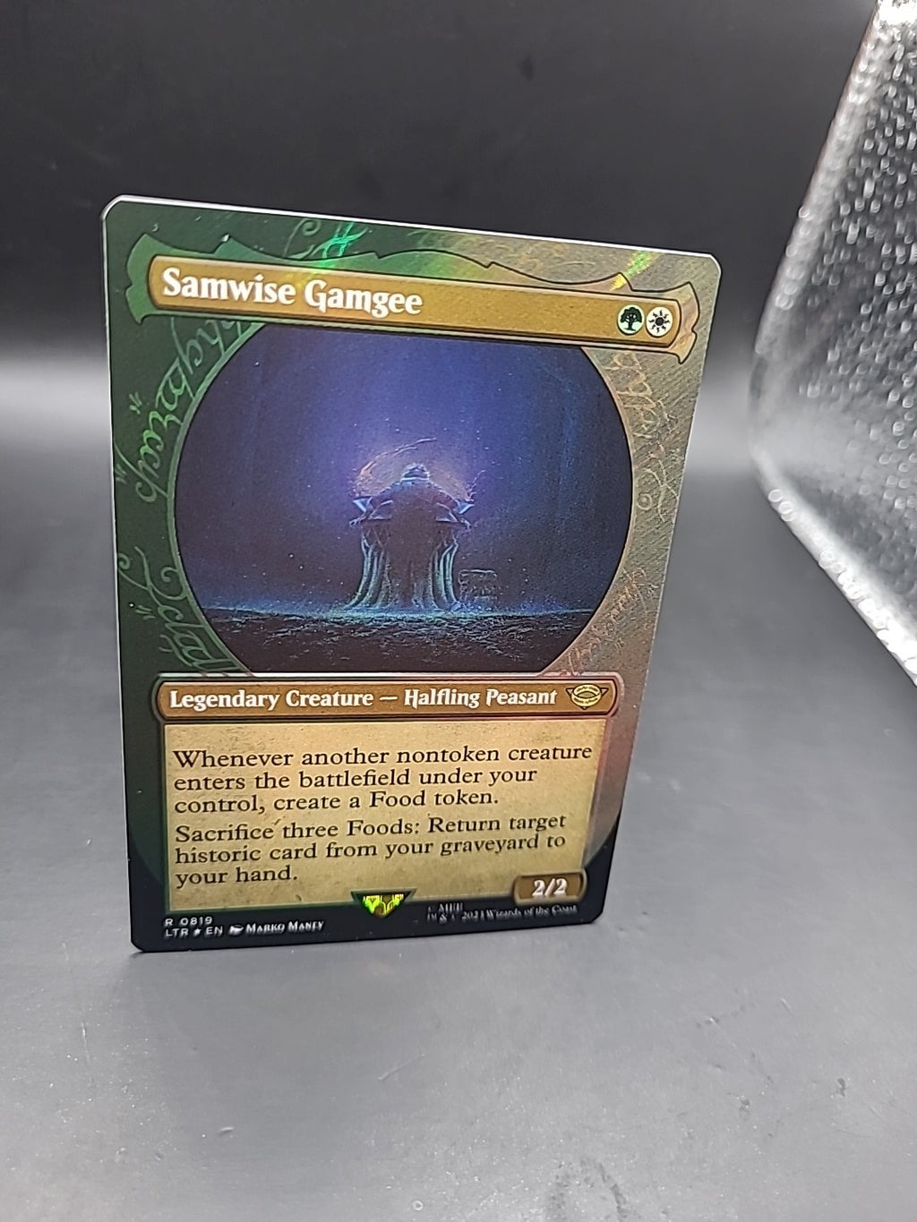 MTG - Samwise Gamgee - 0819 - Surge Foil - Lord of the Rings - LTR - Showcase