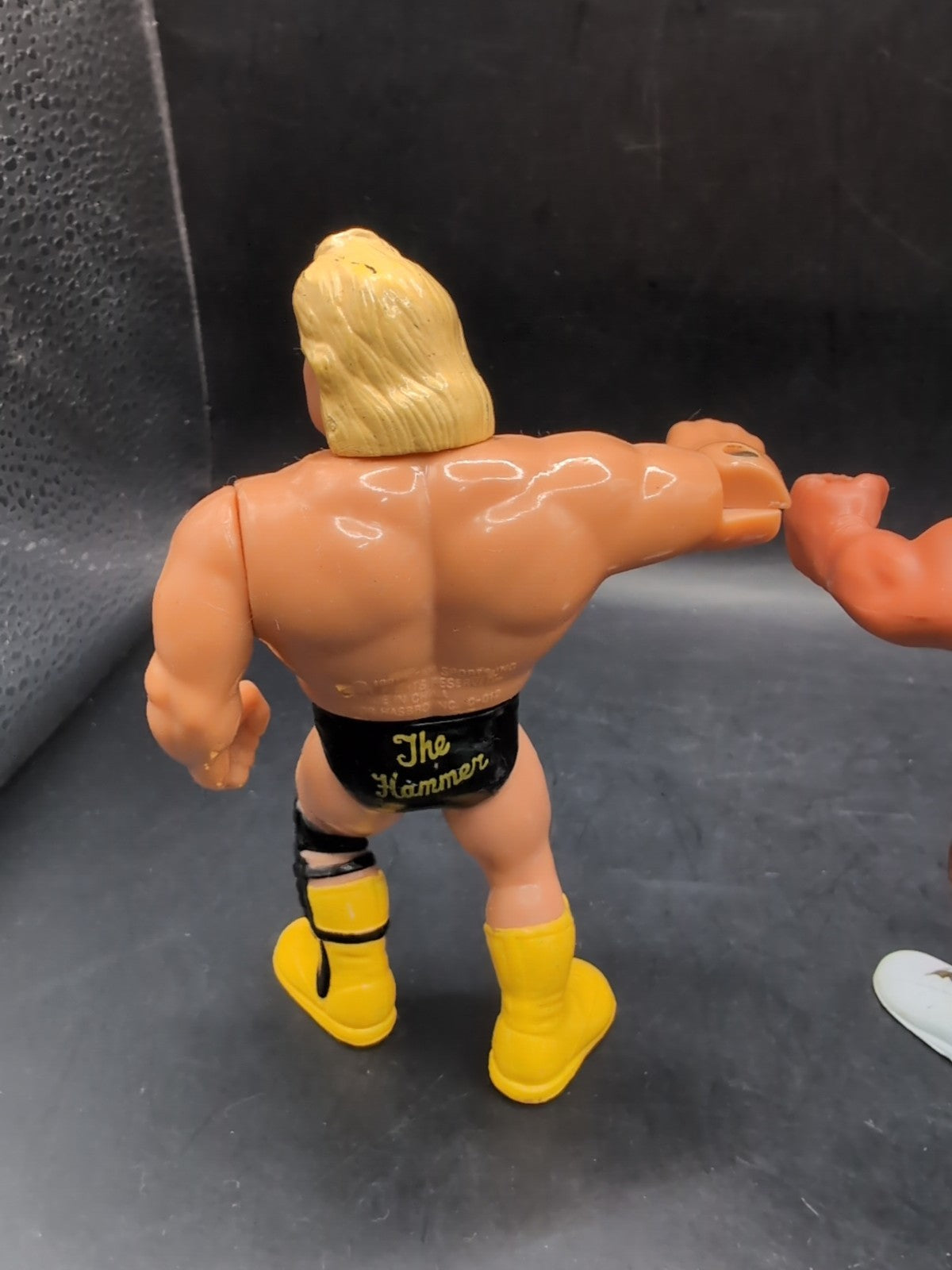 3 X WWF Hasbro Wrestling Figures Greg Valentine, Macho King & Skinner
