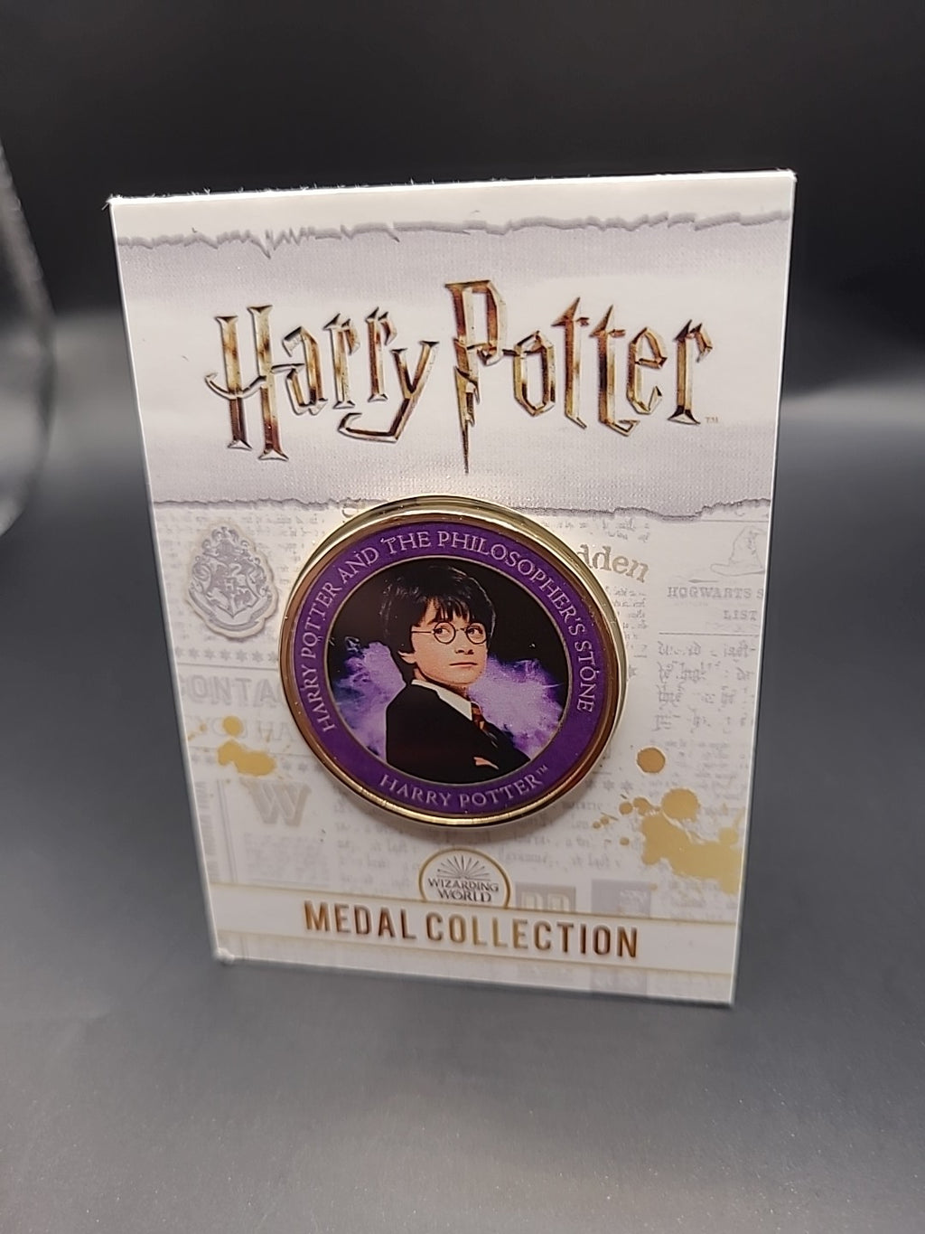 Harry Potter Medal Collection: Philosopher's Stone (Purple) Harry Potter