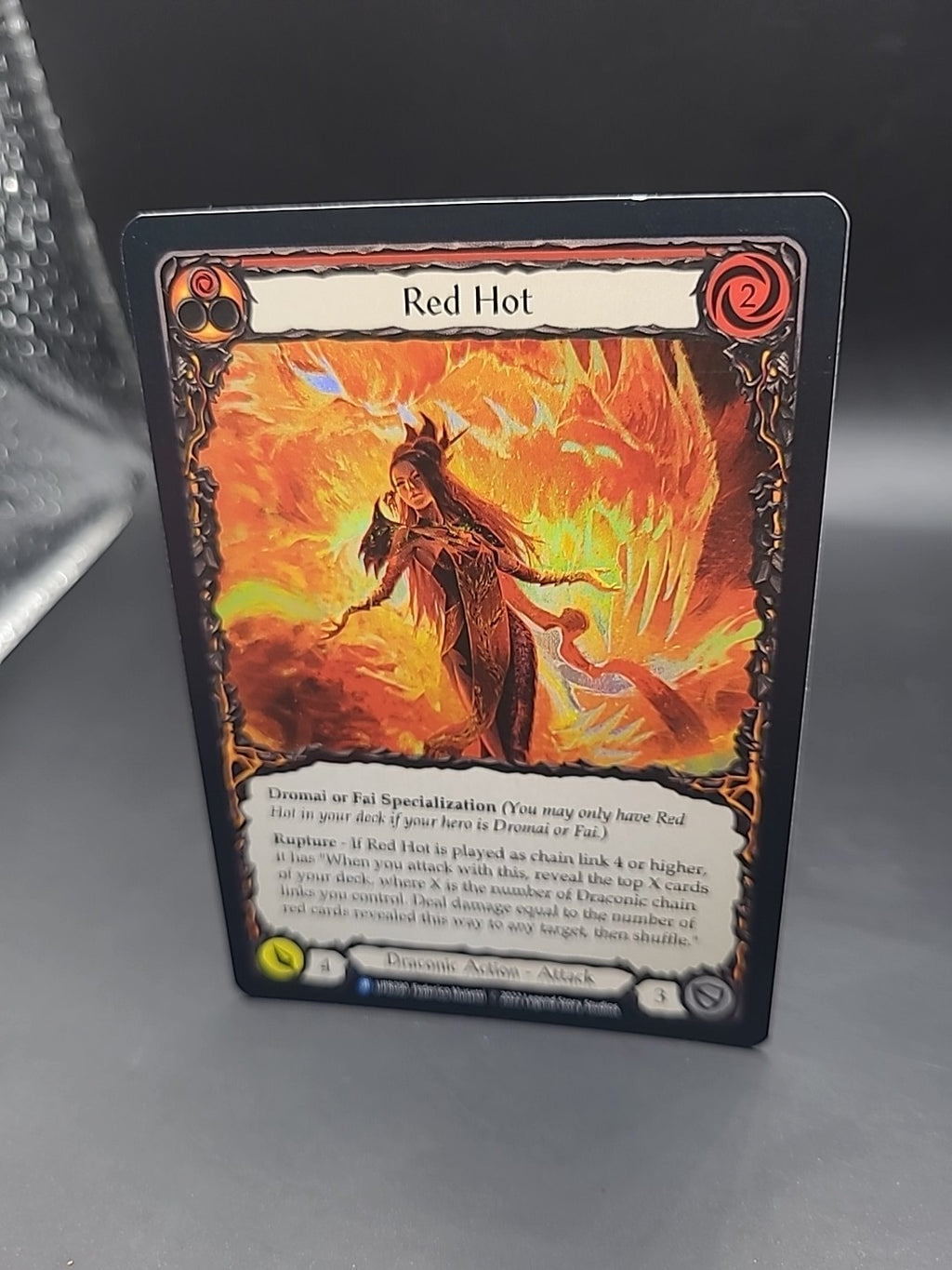 Red Hot Red Foil - FAB:Uprising - UPR090 - 