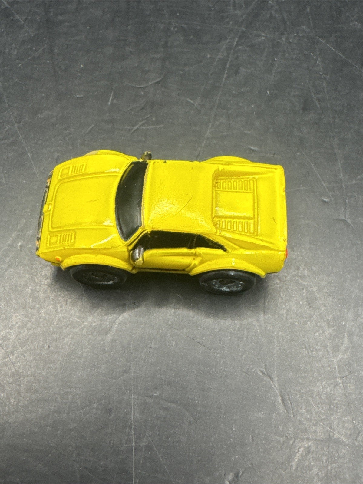 Micro Machines Toy Ferrari 308 Yellow Car Galoob 1986 Original