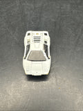 Micro Machines Lamborghini Countach White Missing Spoiler