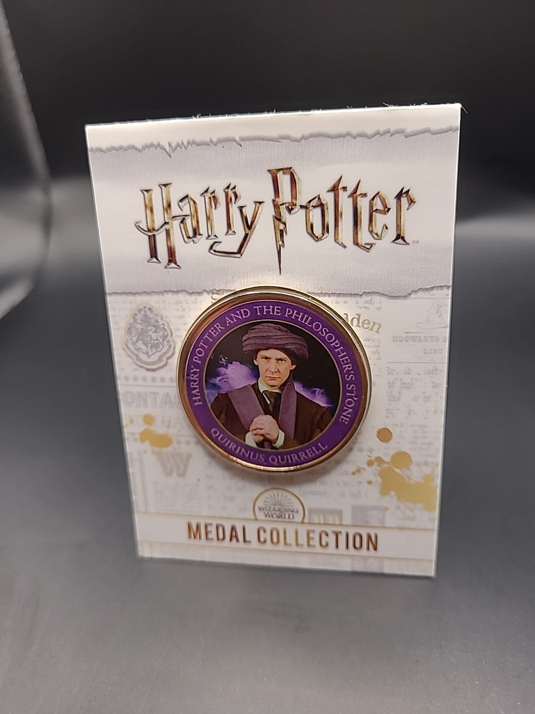 Harry Potter Medal Collection Philosophers Stone Quirinus Quirrell