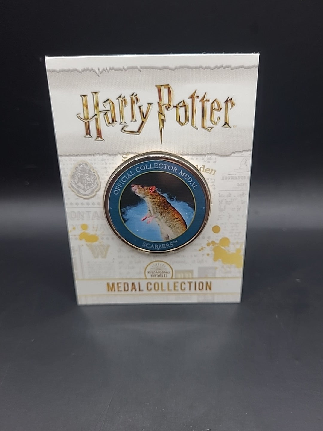 Harry Potter Medal Coin Collection - Magical Creatures - Scabbers 