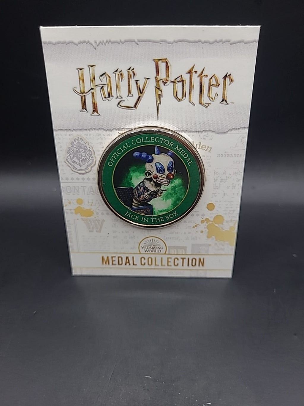 Harry Potter Medal Coin Collection - Artefacts And Spells - Jack In The Box 