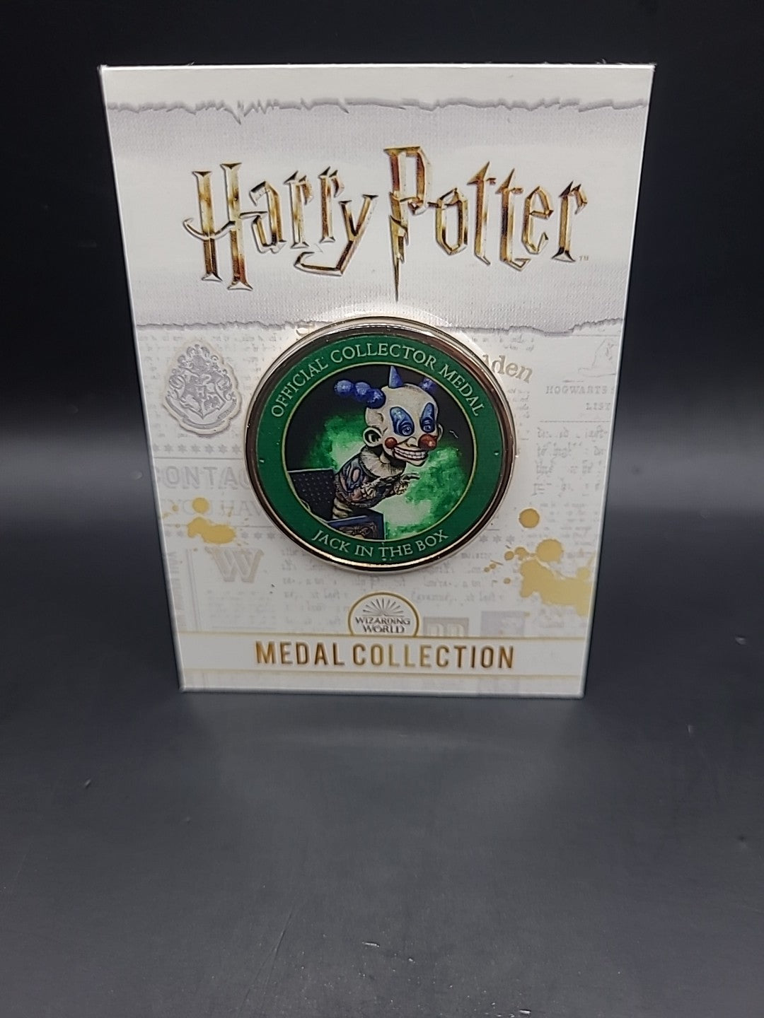 Harry Potter Medal Coin Collection - Artefacts And Spells - Jack In The Box 