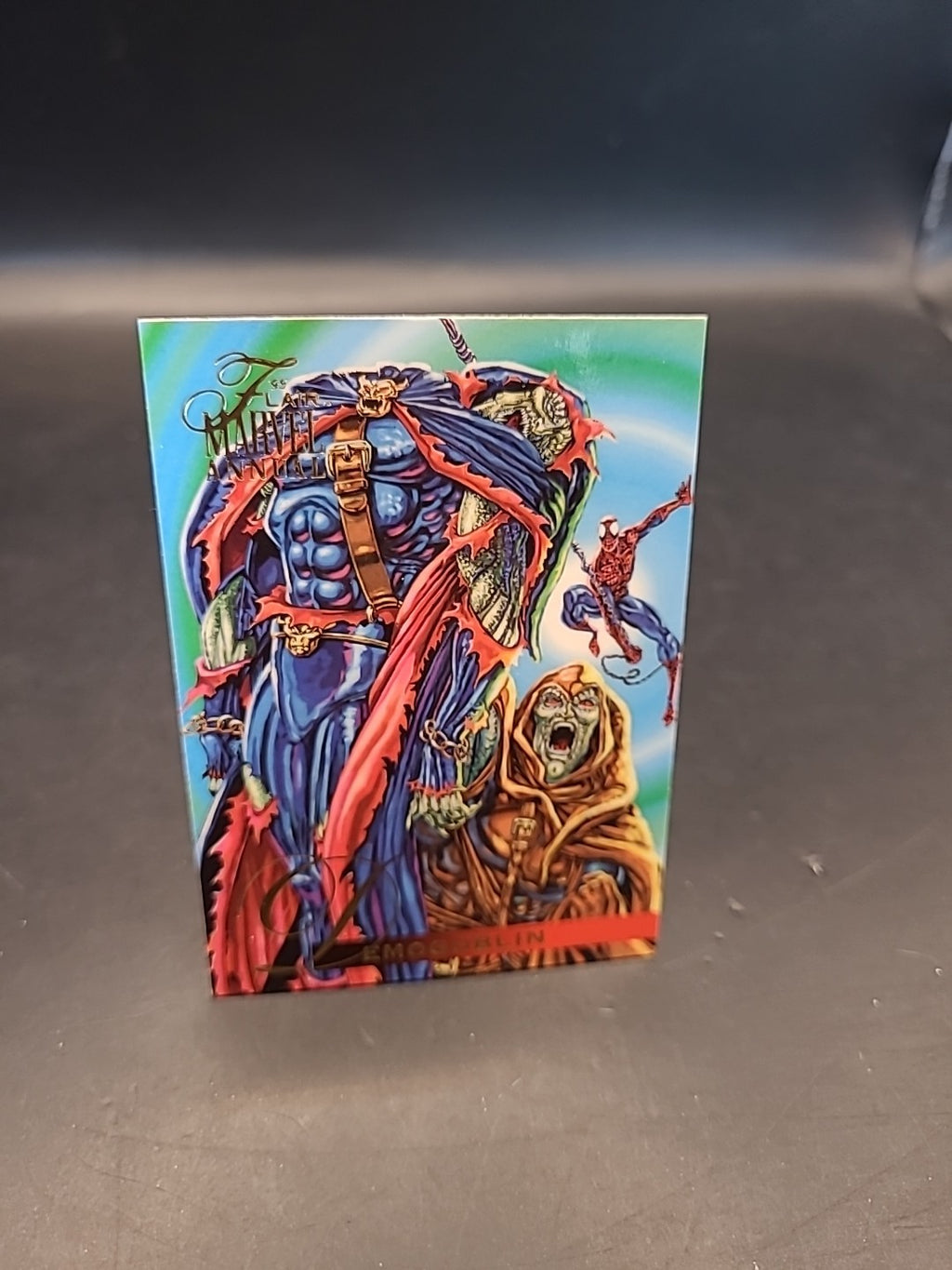 Demogoblin 1995 Flair Marvel Annual Card #56 