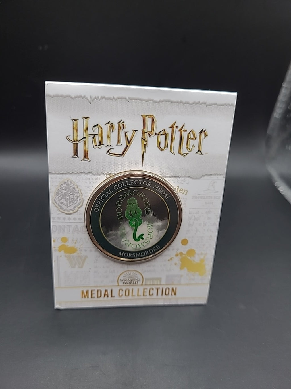 Harry Potter Dark Mark Morsmordre Medal – Official Wizarding World Collectors 