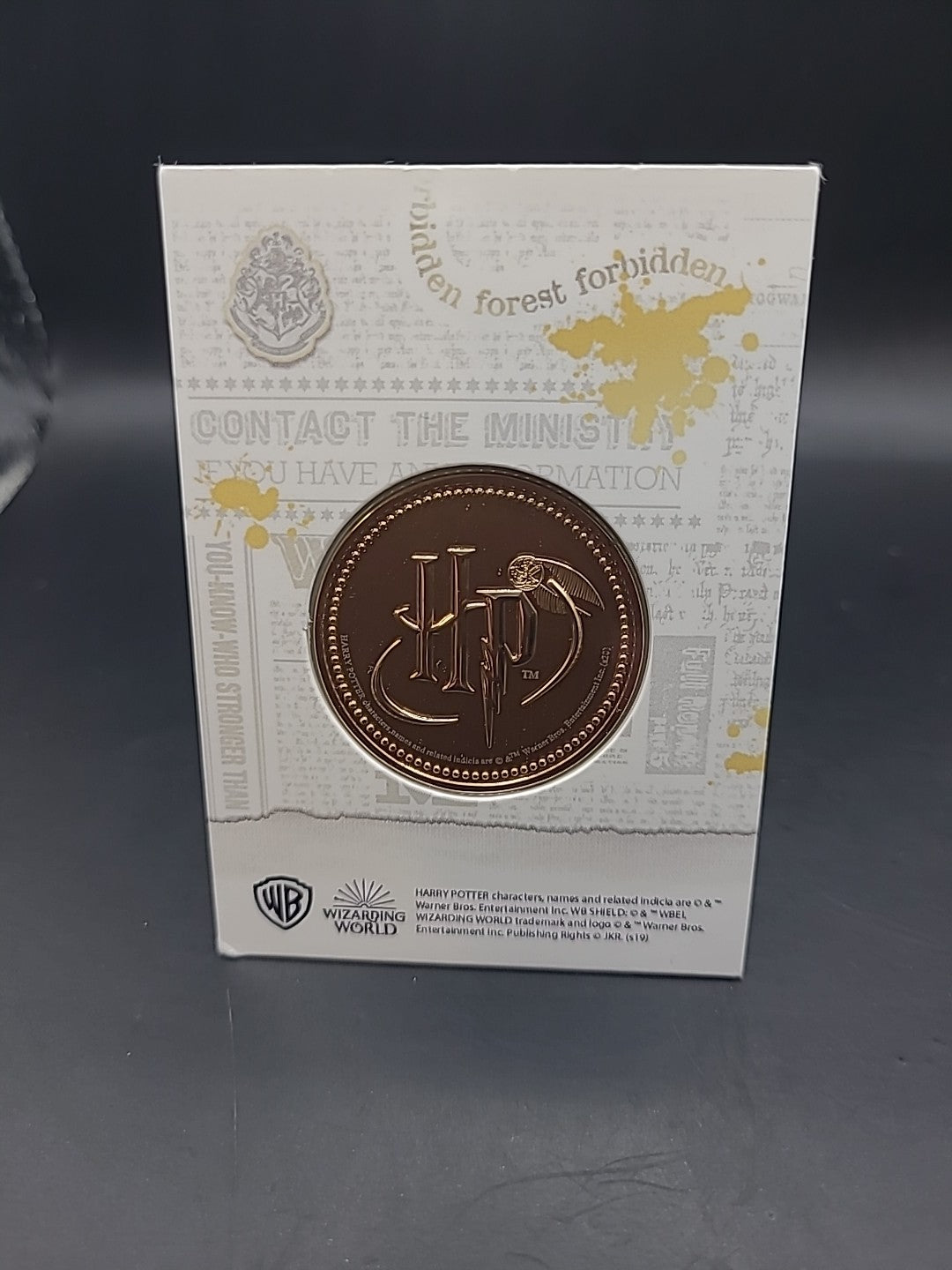 Harry Potter Medal Coin Collection - Characters - Horace Slughorn 