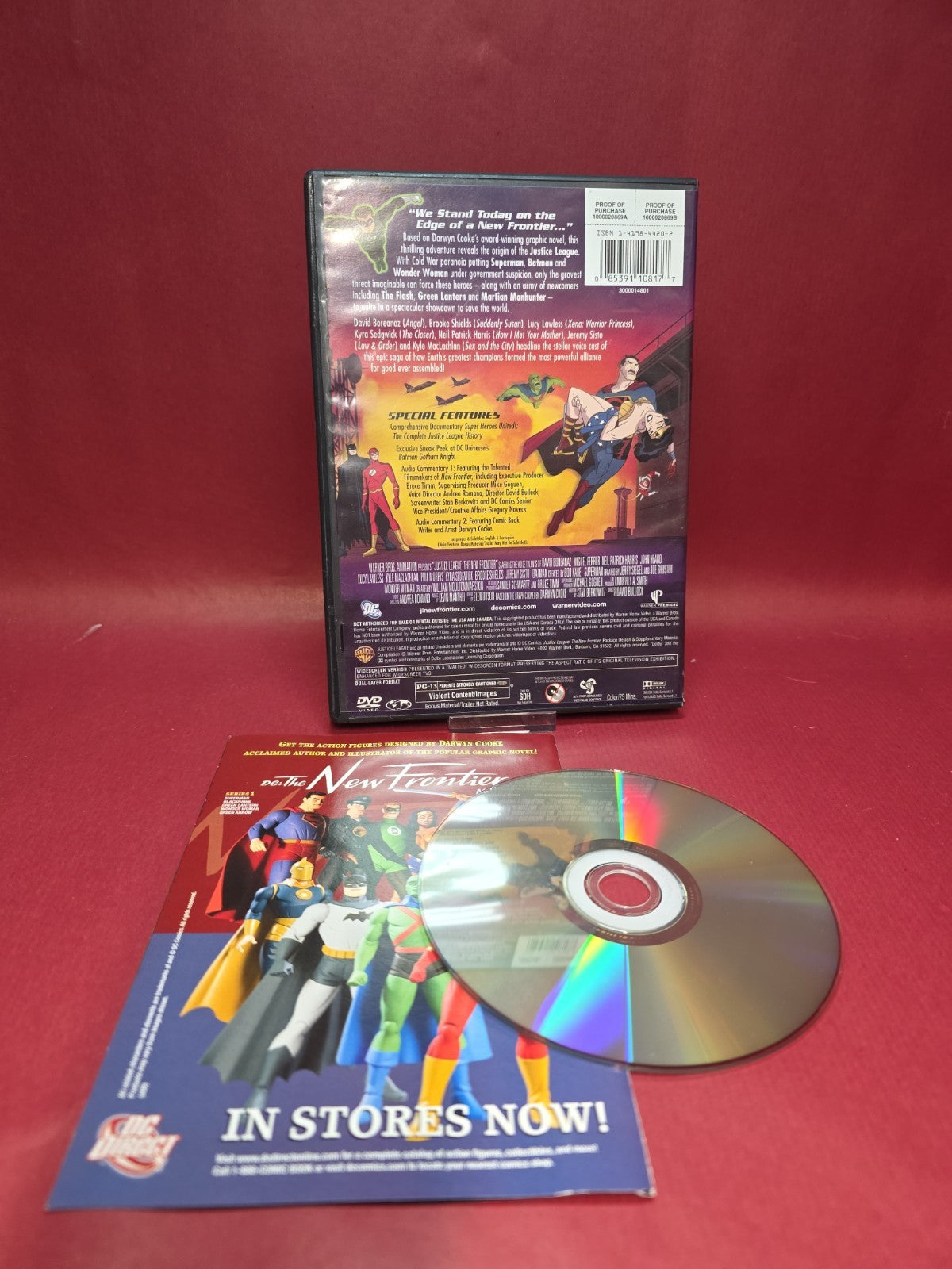Justice League: The New Frontier (DVD, 2008) REGION 1