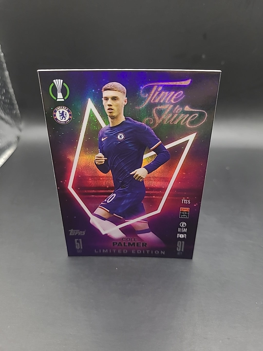 COLE PALMER TOPPS Match Attax 24/25 TIME TO SHINE Card # TTS 5