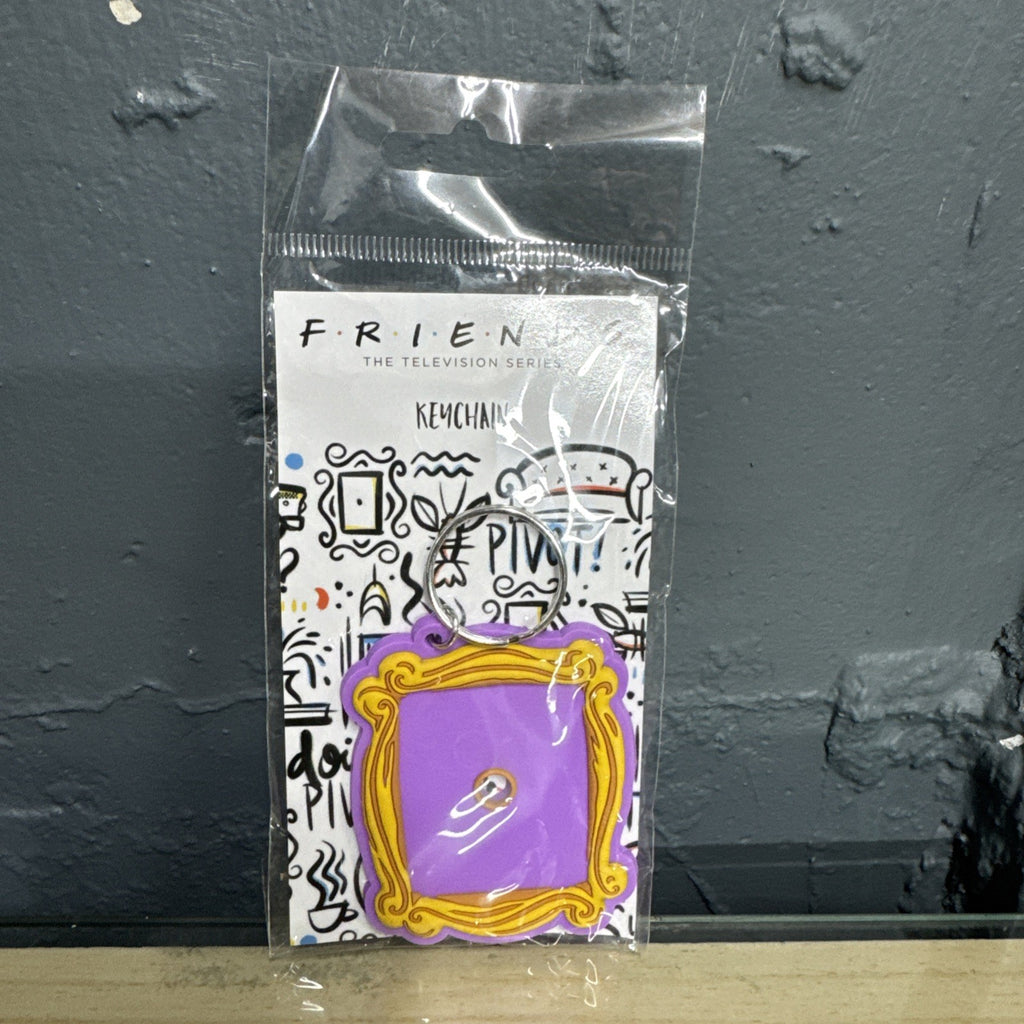 FRIENDS The TV Series Keychain Keyring Monica’s Peephole Yellow Frame