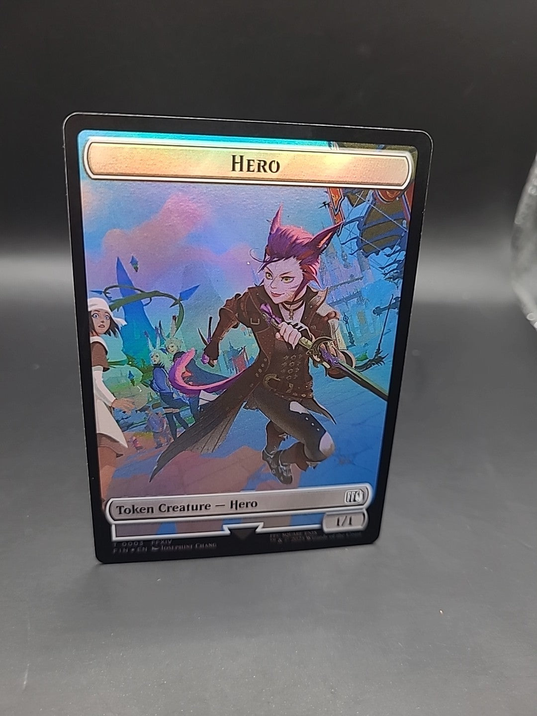 Hero (0003)   Treasure (0023) Double-Sided Token Foil 3   23 T FINAL FANTASY 