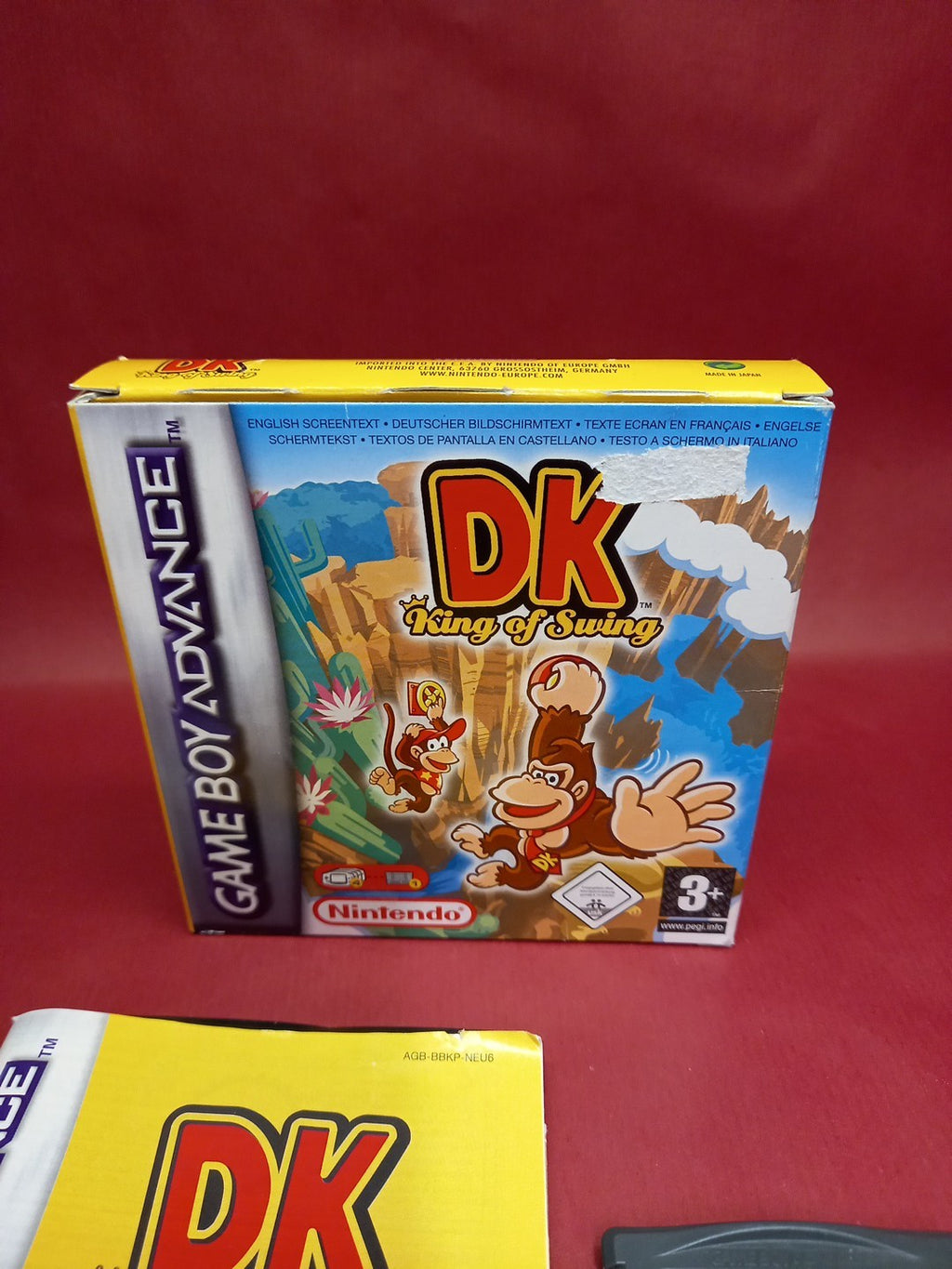 DK King Of Swing: Nintendo Game Boy Advance Game PAL