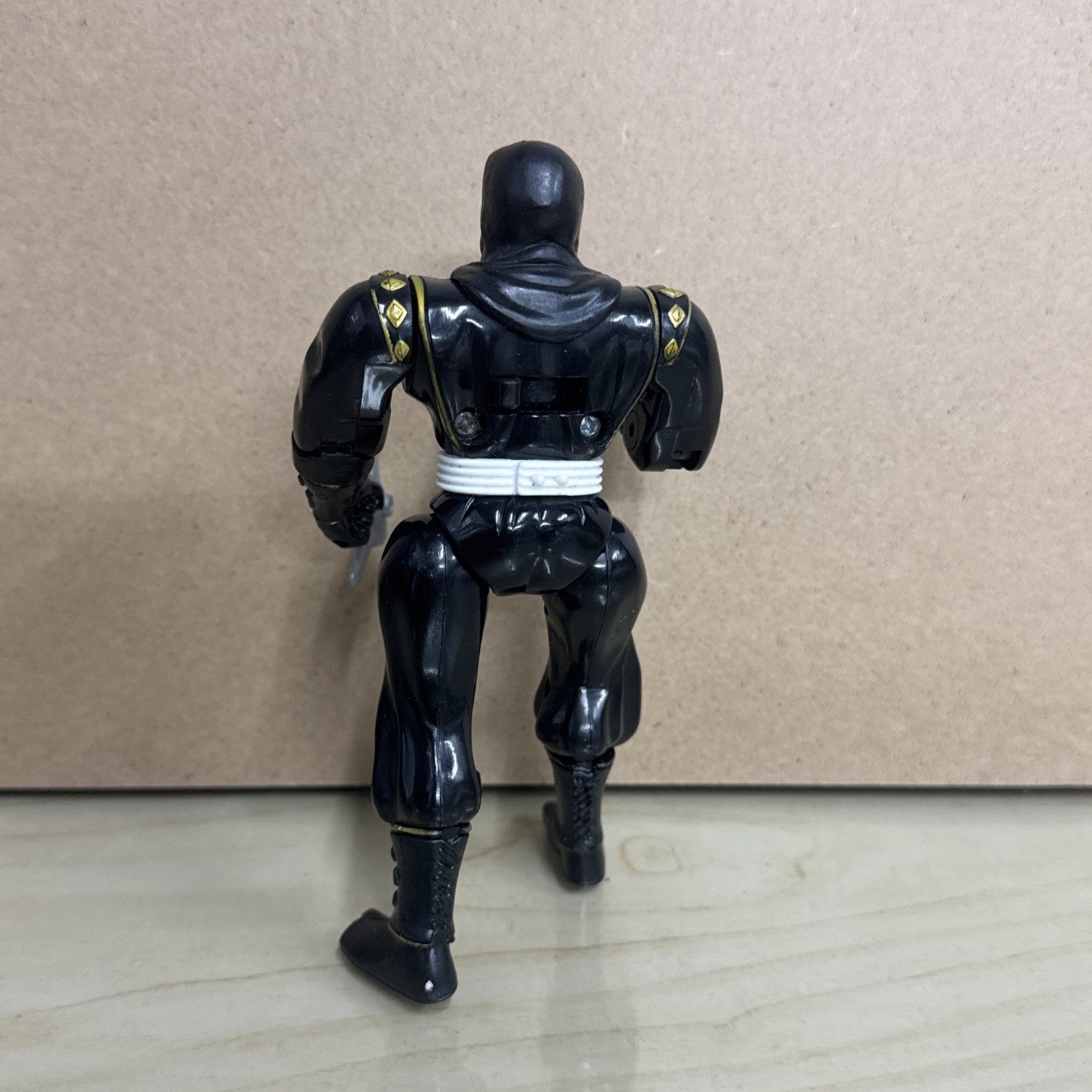 Bandai 1995 Mighty Morphin Power Rangers Ninja Ranger One-Two Punch Black