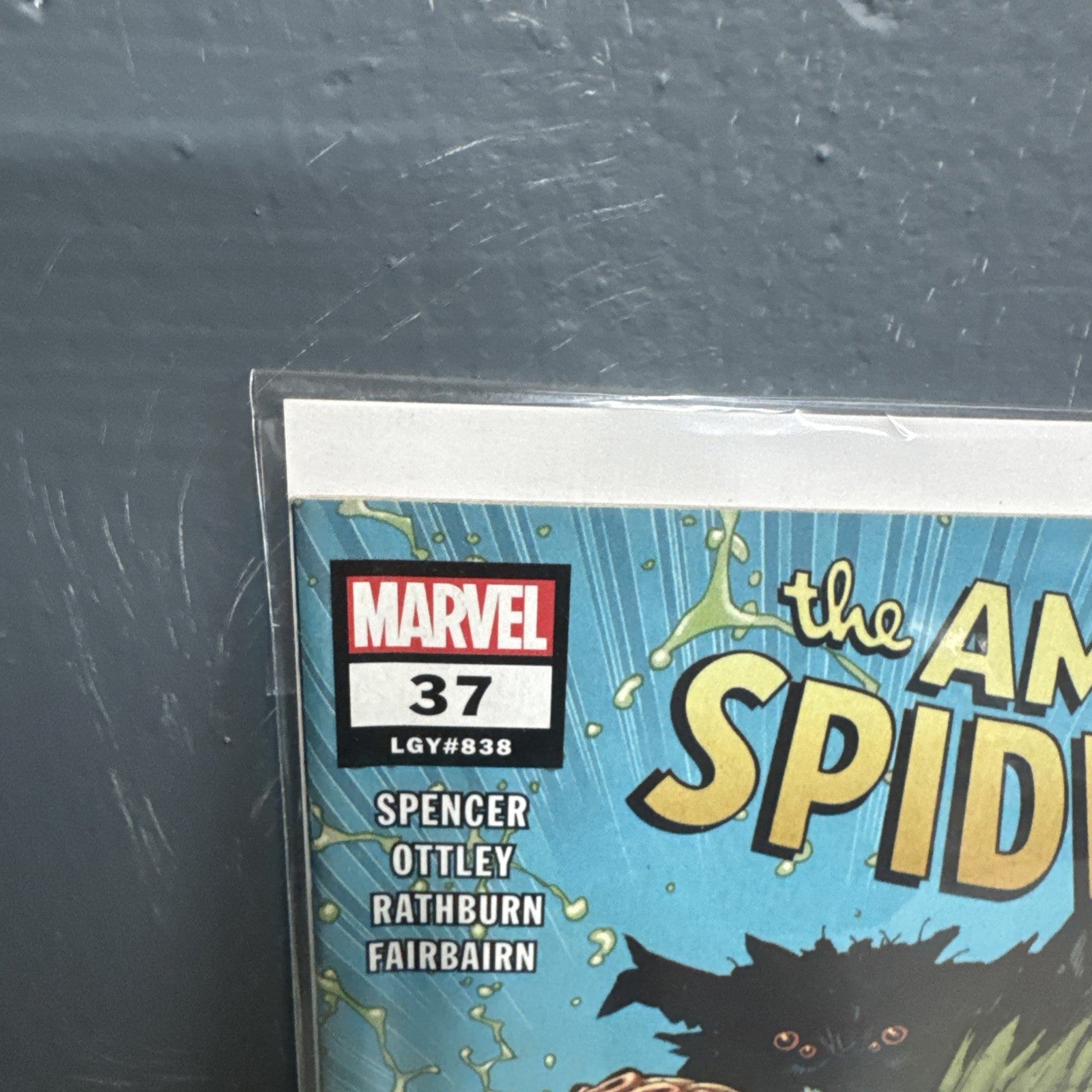THE AMAZING SPIDER-MAN #37 LGY #838 (2018) VF/NM MARVEL