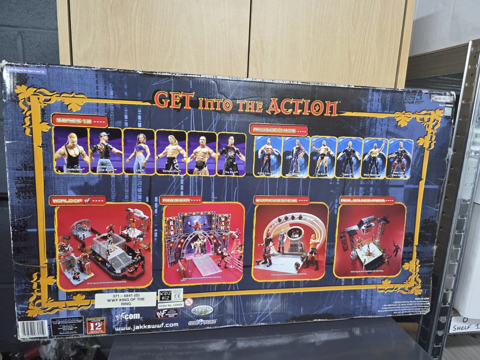 WWE/WWF KING OF THE RING JAKKS 6 Figure Set - Please Read Description