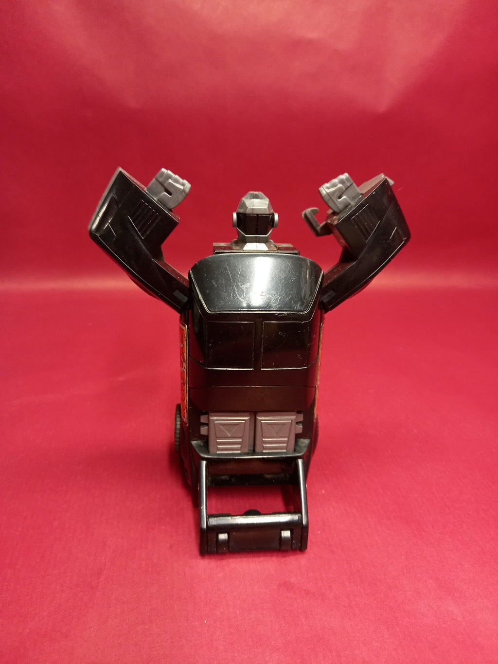 Vintage ERTL FY-TON POW-R-TRONS Transforming Robot Black Car Vehicle
