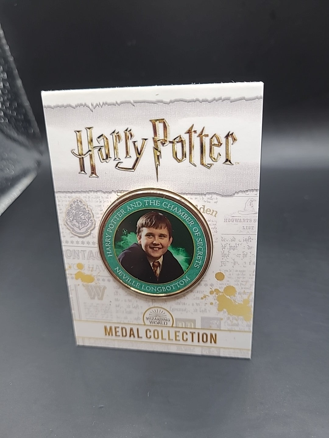 Harry Potter Medal Coin Collection - Chamber Of Secrets - Neville Longbottom 