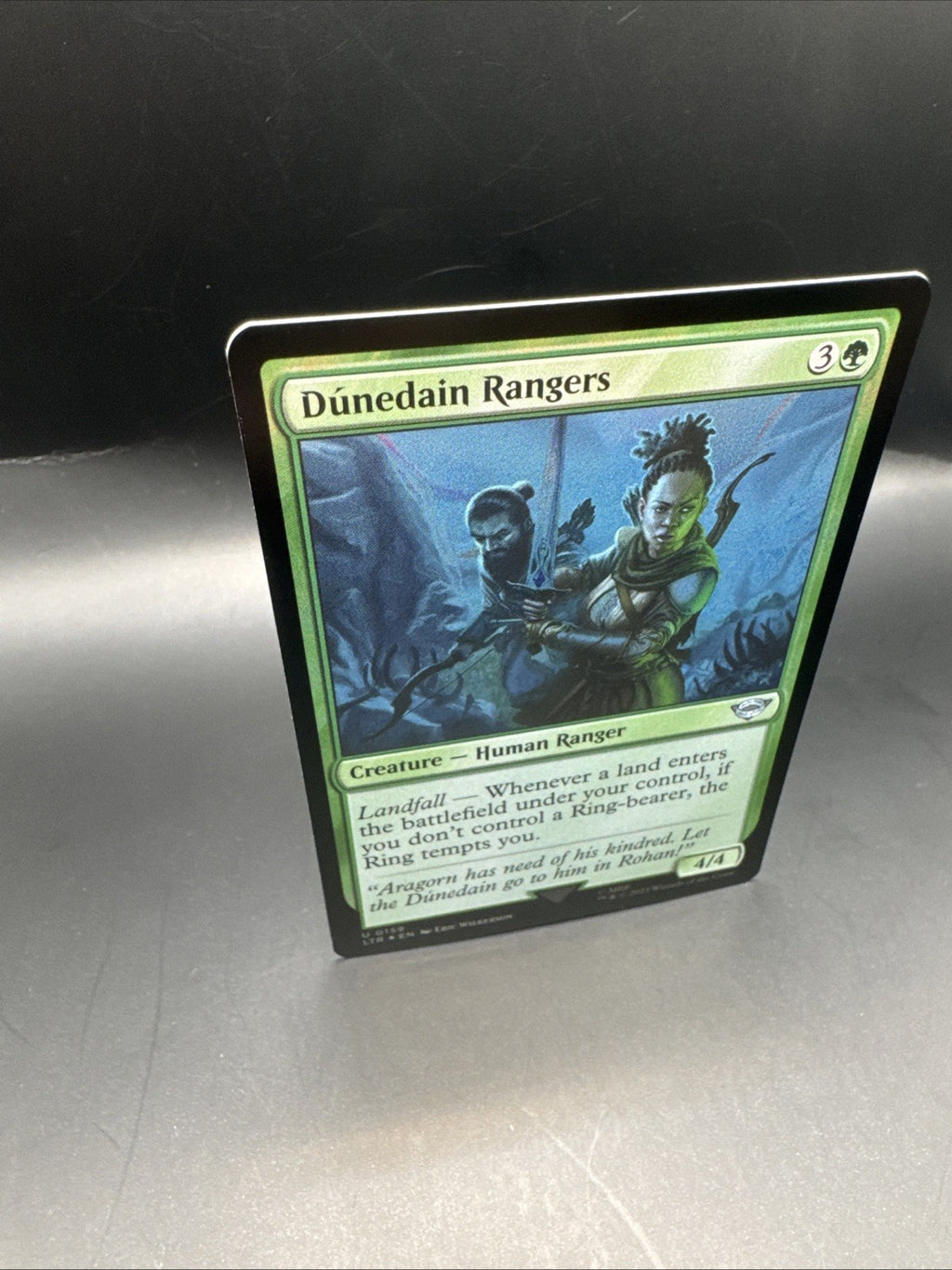 Dunedain Rangers Foil MTG U0159 + 1 Regular Card
