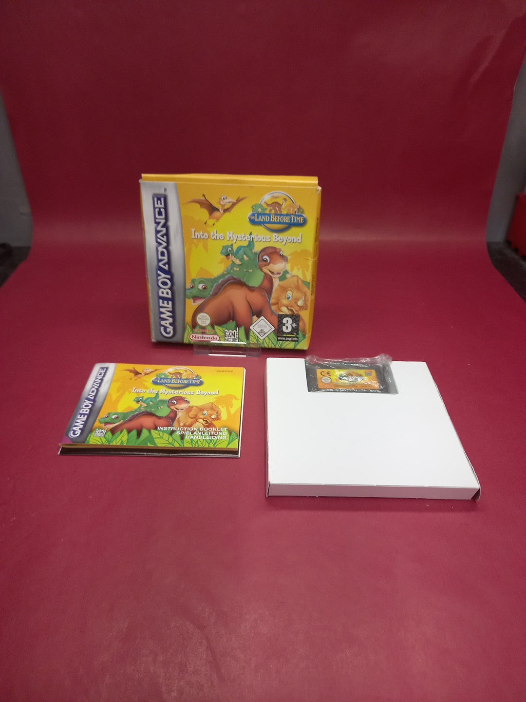 The Land Before Time Into The Mysterious Beyond Nintendo GBA Game
