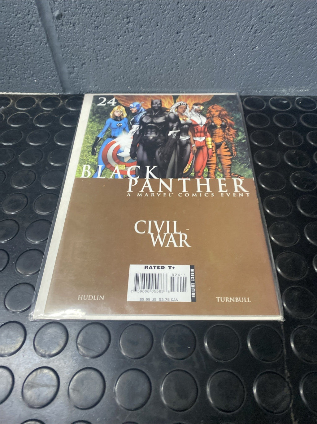 BLACK PANTHER #24 Civil War Marvel Comics - VF 2007
