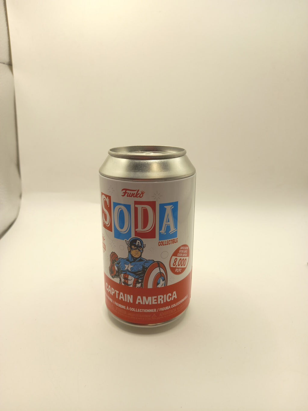 funko soda captain america Chase Edition 1/1300