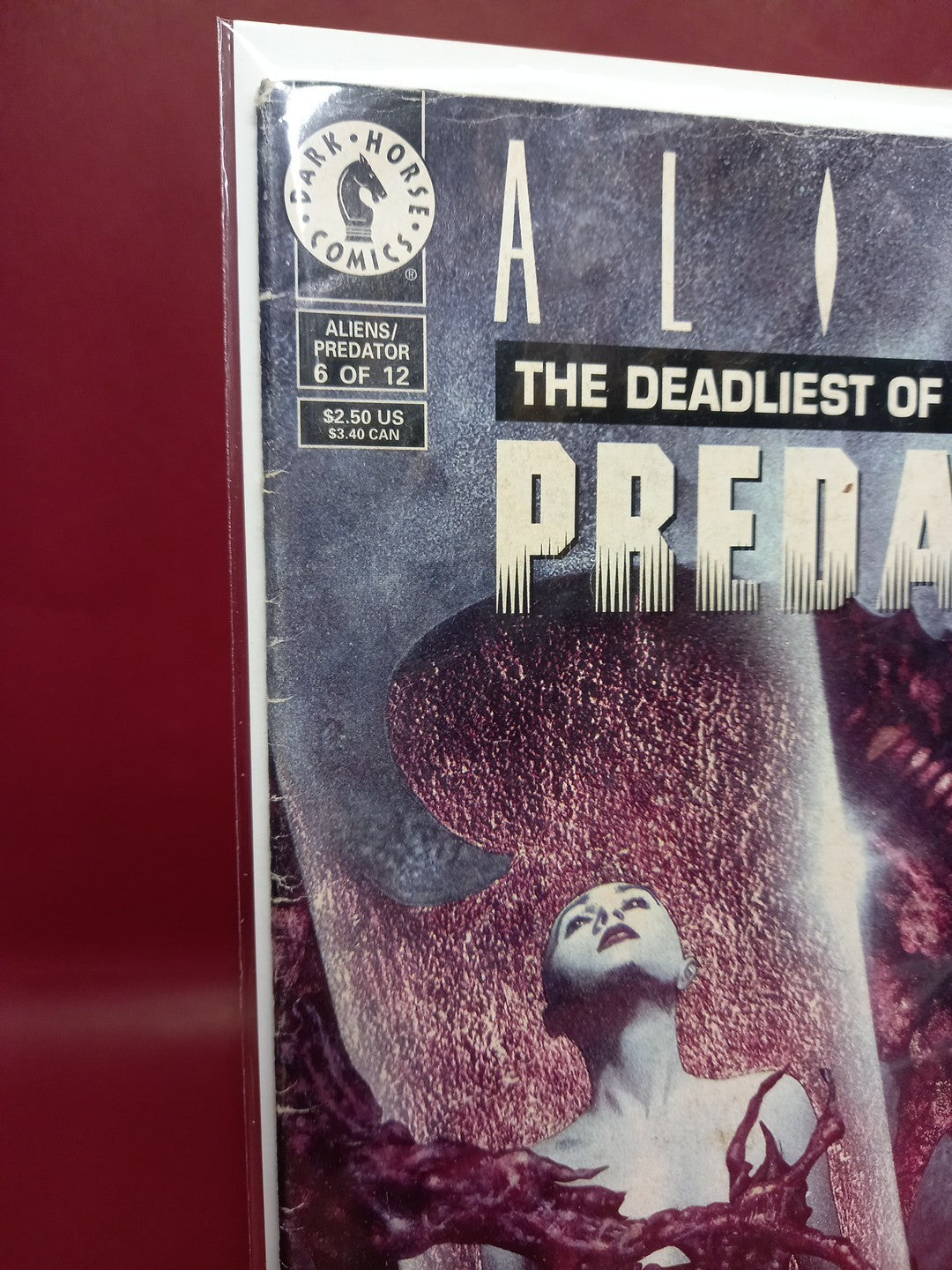 Aliens Predator The Deadliest of the Species #6 1994.  READ DESCRIPTION 