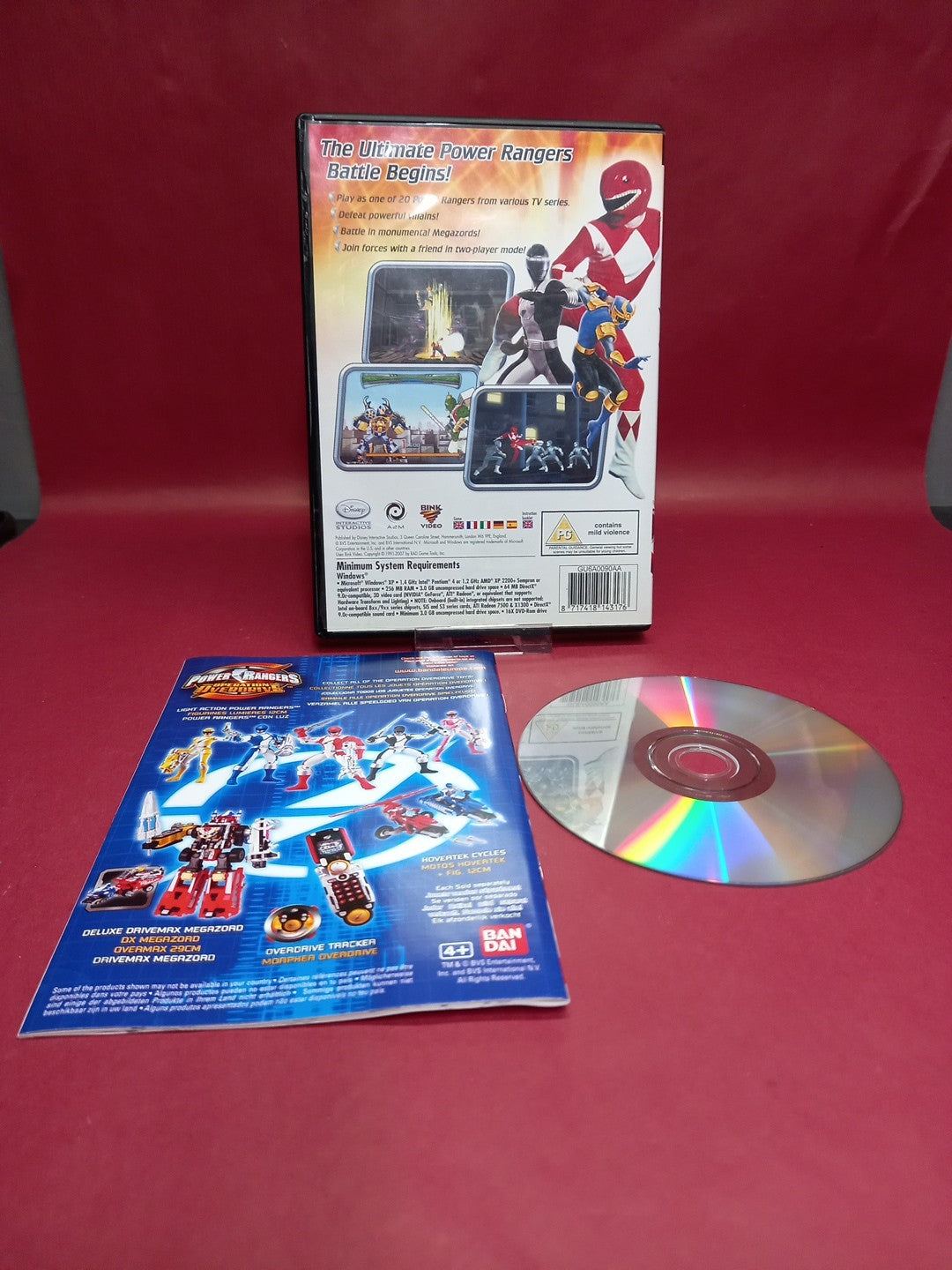 Disney Power Rangers Super Legends Video Games PC (2007)