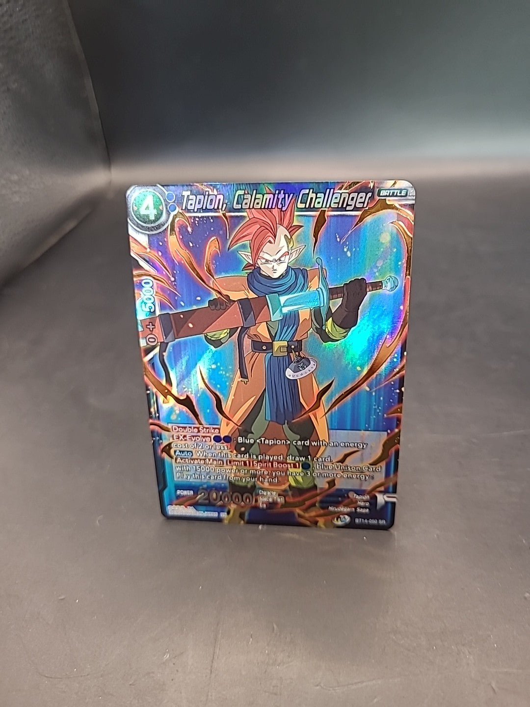 Tapion, Calamity Challenger BT14-050 SR Cross Spirits Dragon Ball Z Super Holo